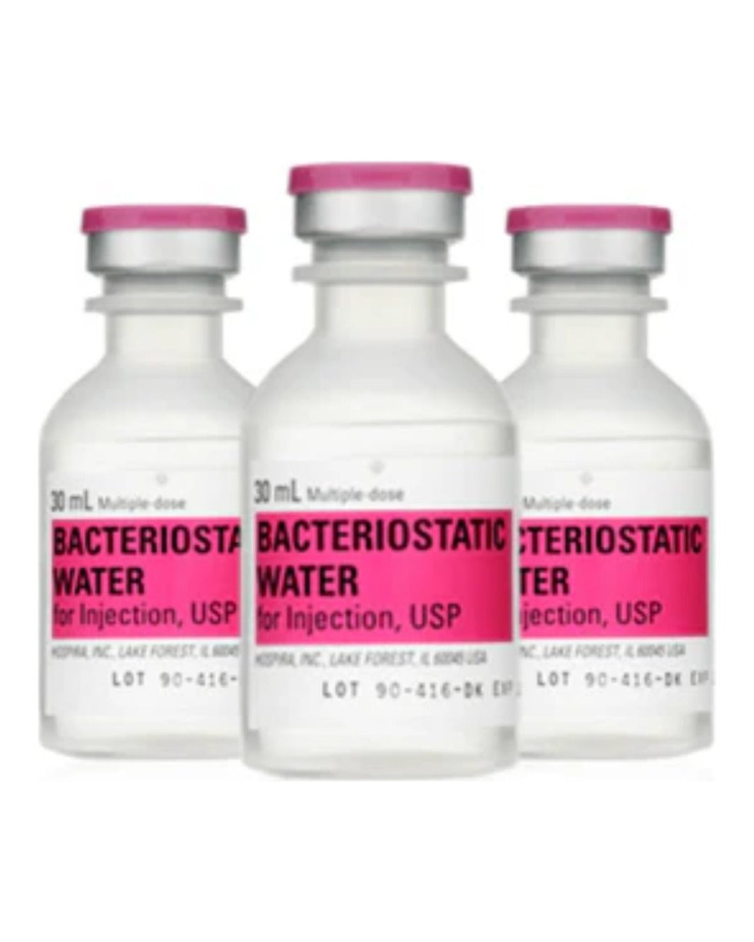 Agua bacteriostática (30 mL)