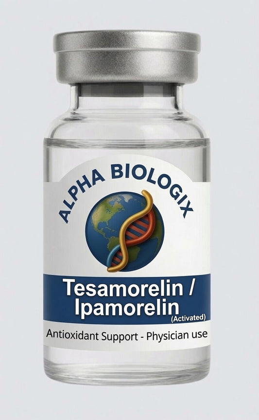 Tesamorelina / Ipamorelina (10 mg/5 mg) — Activado 2.5 mg/1.25 mg/mL · 4 mL